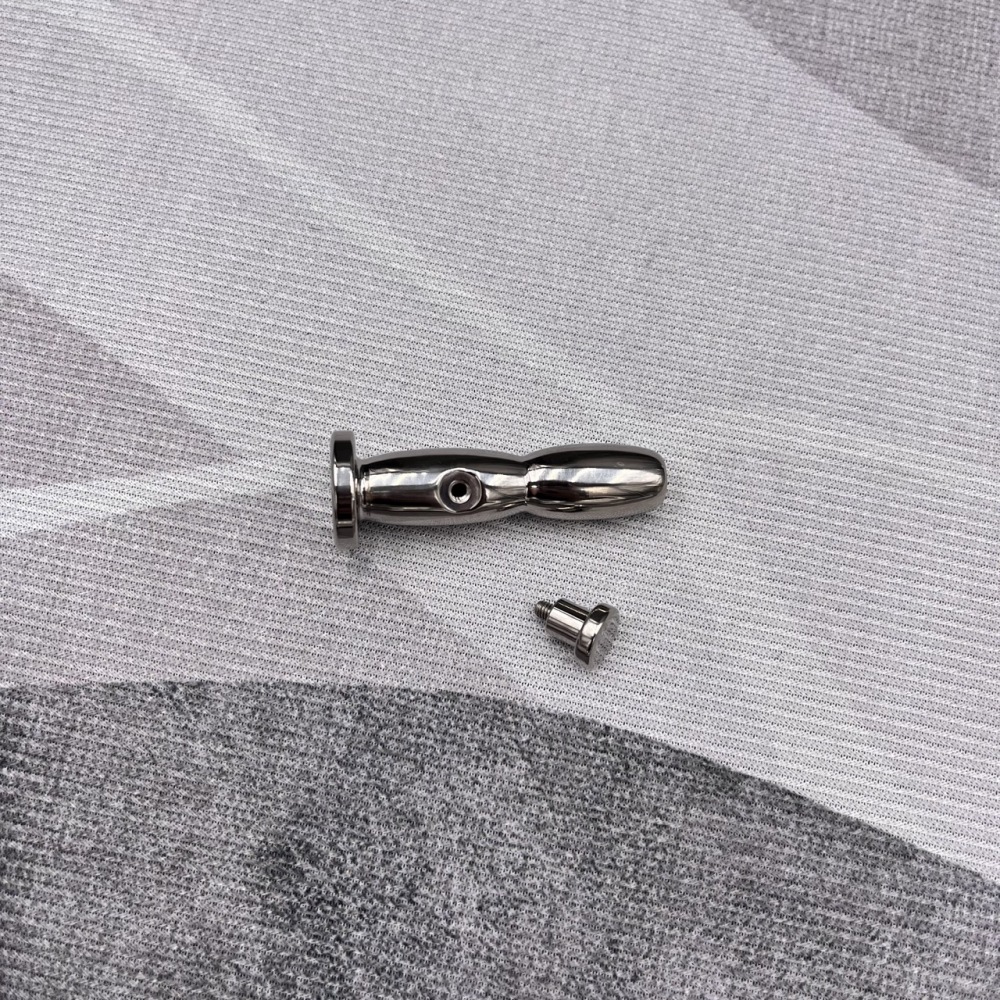 In Stock PA Gauge 6mm Titanium Prince Albert Wand PA#1 style