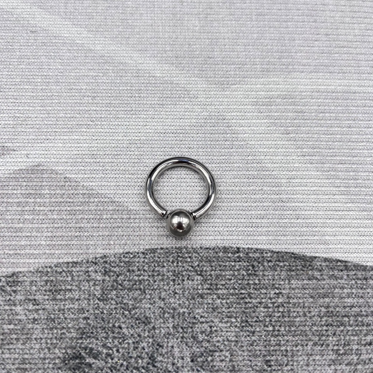In Stock Gauge 3mm Stainless Steel Screw On Captive Bead Ring