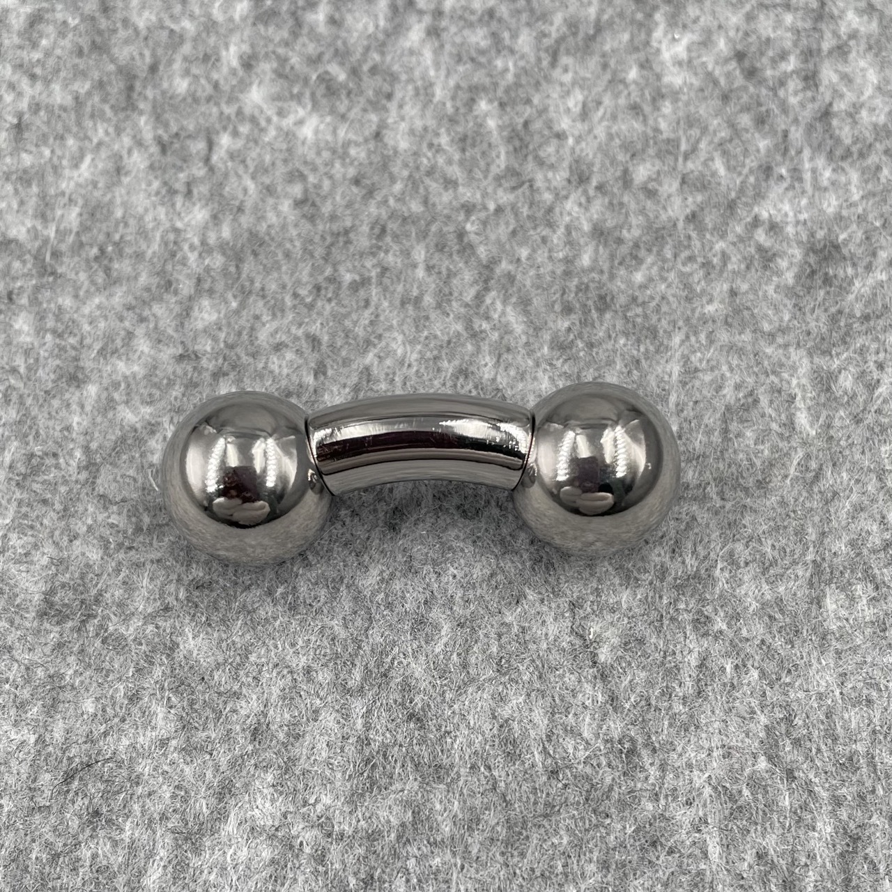 In Stock Gauge/Thickness 6mm Titanium Body Jewelry Bent Barbell