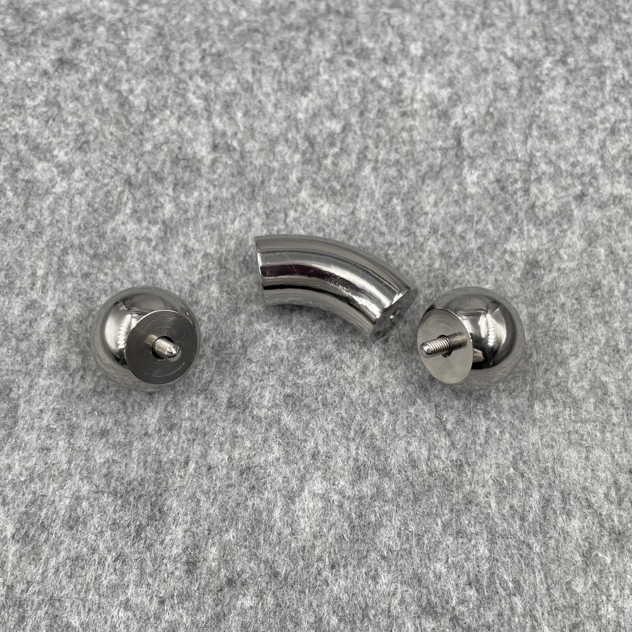 In Stock Gauge/Thickness 13mm Titanium Body Jewelry Bent Barbell