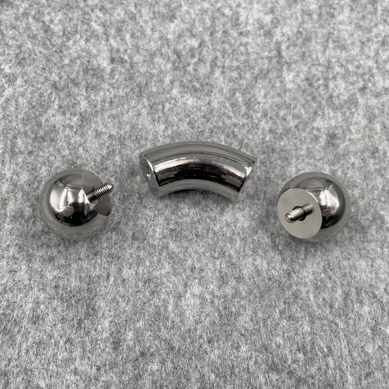 In Stock Gauge/Thickness 13mm Titanium Body Jewelry Bent Barbell
