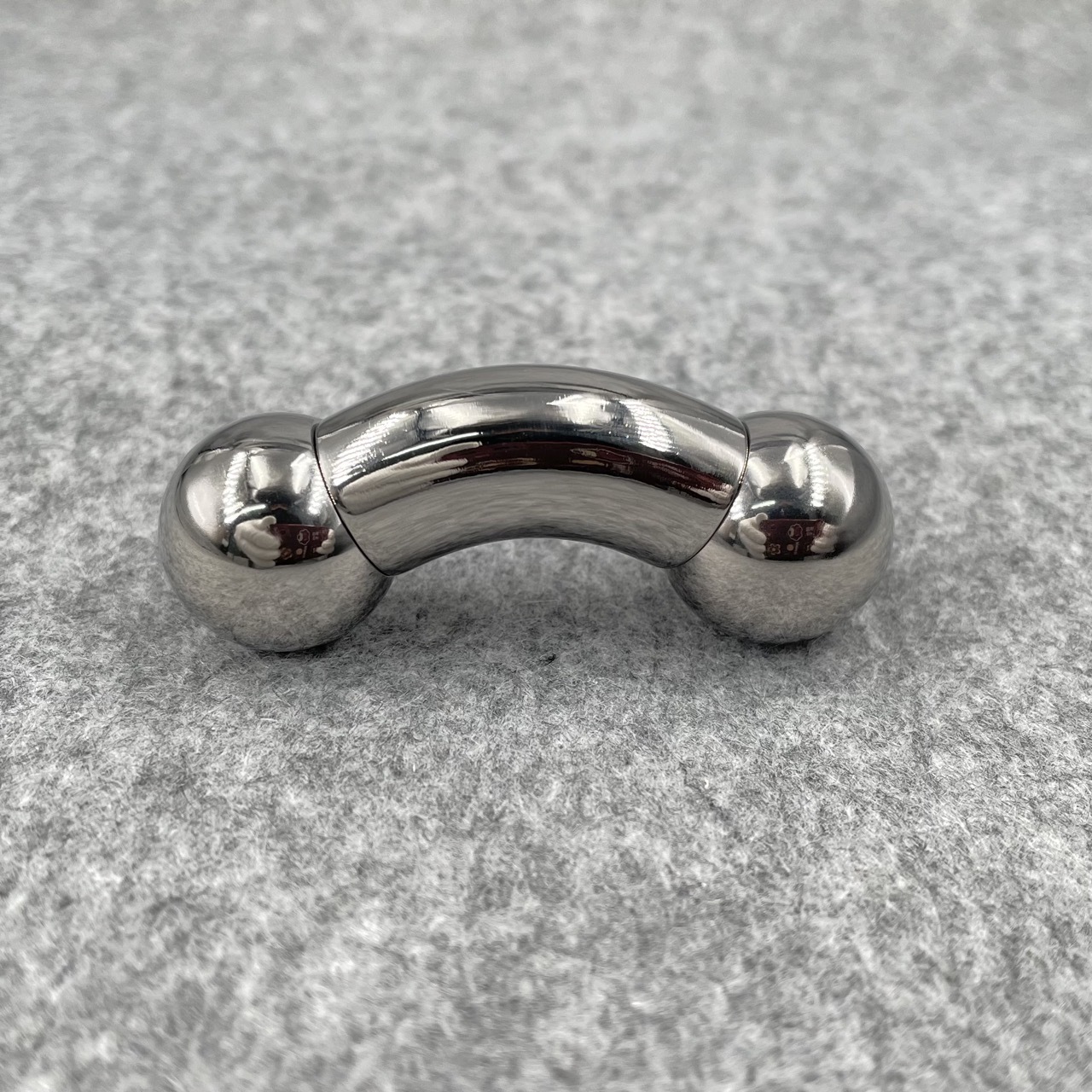 In Stock Gauge/Thickness 13mm Titanium Body Jewelry Bent Barbell