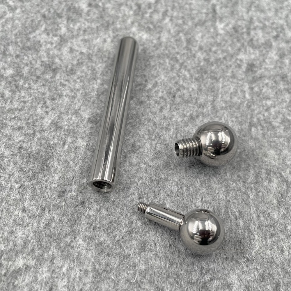 In Stock PA Gauge 5mm Titanium Prince Albert Wand PA#2A style