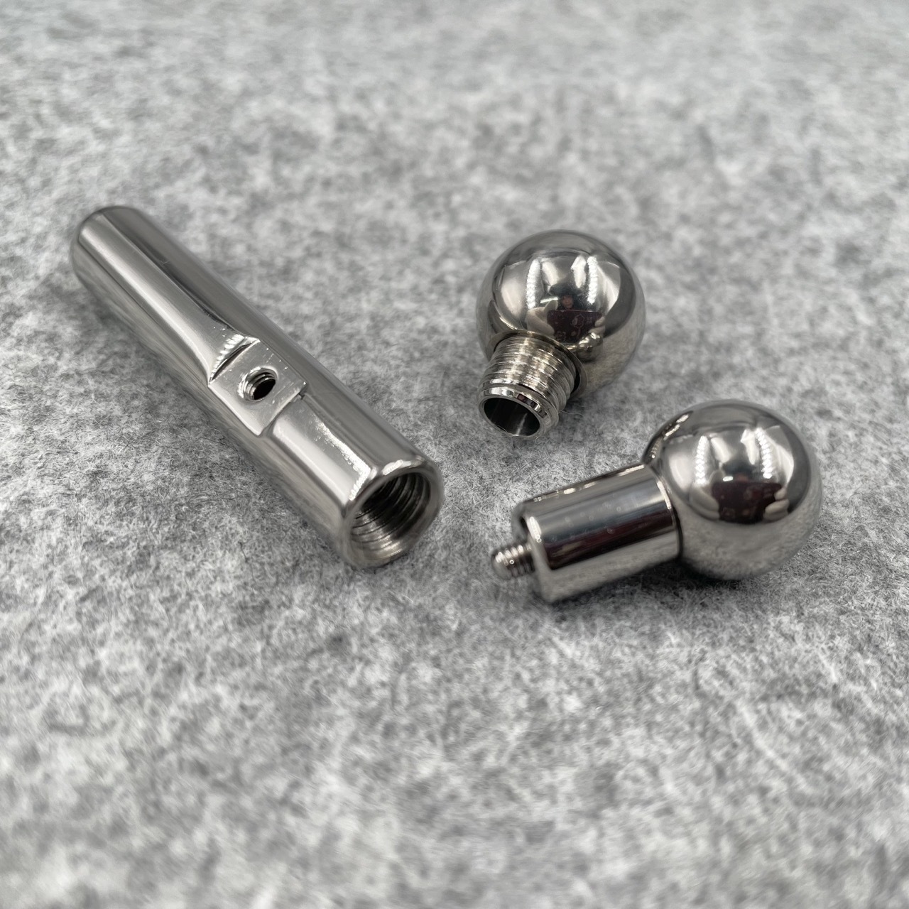 In Stock PA Gauge 8mm Titanium Prince Albert Wand PA#2A style