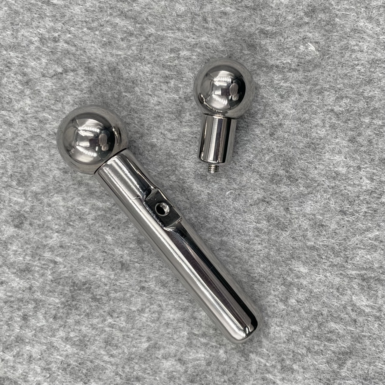 In Stock PA Gauge 8mm Titanium Prince Albert Wand PA#2A style