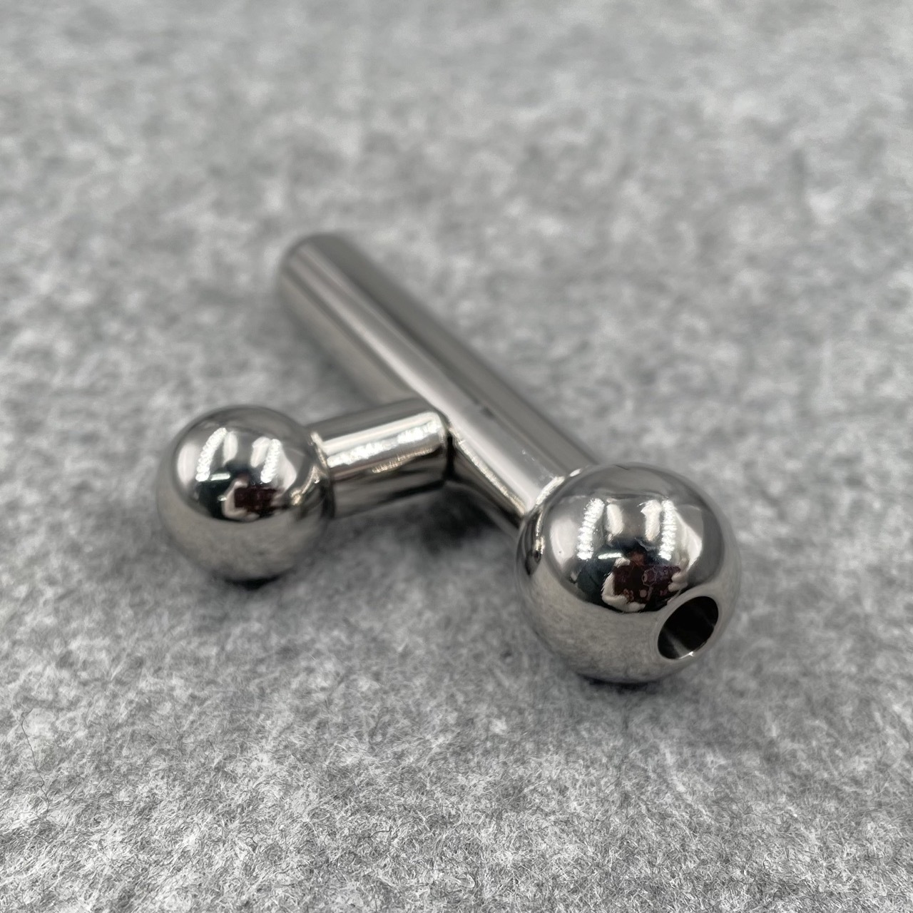 In Stock PA Gauge 8mm Titanium Prince Albert Wand PA#2A style
