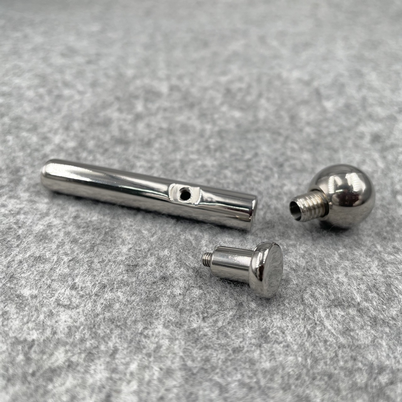 In Stock PA Gauge 6mm Titanium Prince Albert Wand PA#2B style