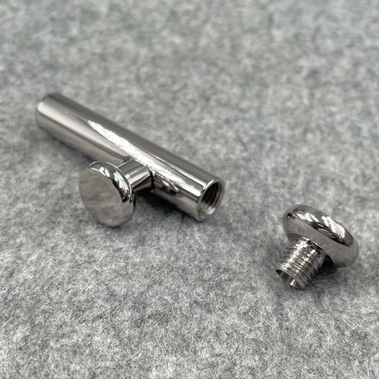 In Stock PA Gauge 8mm Titanium Prince Albert Wand