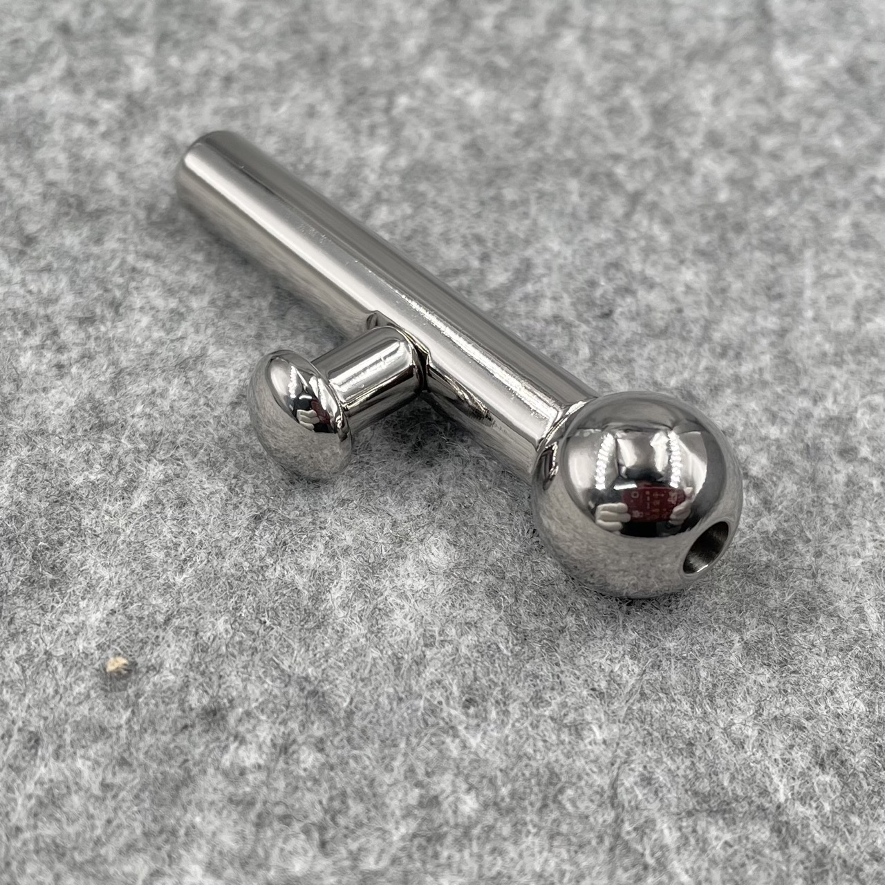 In Stock PA Gauge 6mm Titanium Prince Albert Wand