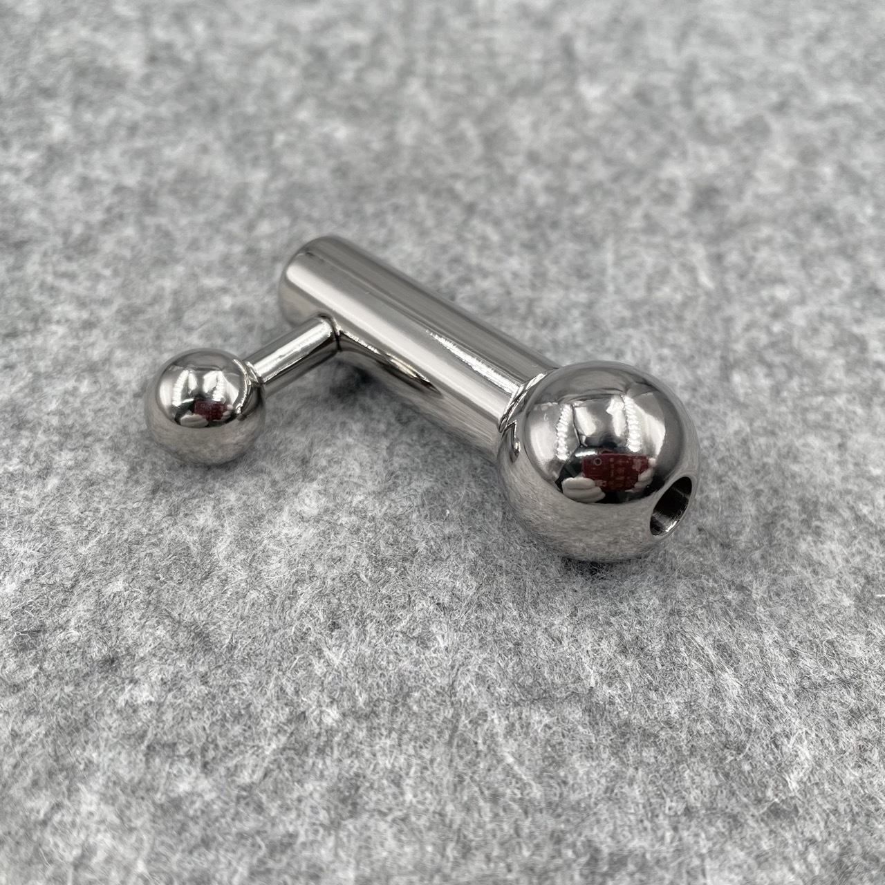 In Stock PA Gauge 4mm Titanium Prince Albert Wand PA#2A style