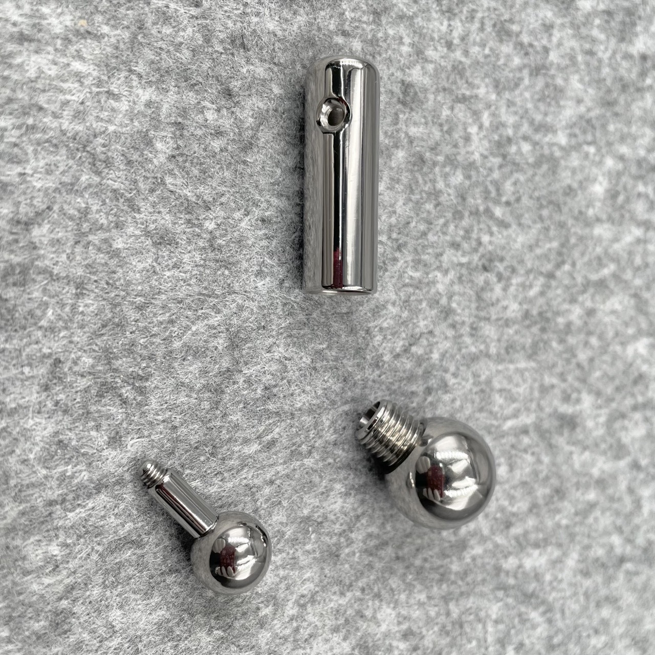 In Stock PA Gauge 4mm Titanium Prince Albert Wand PA#2A style