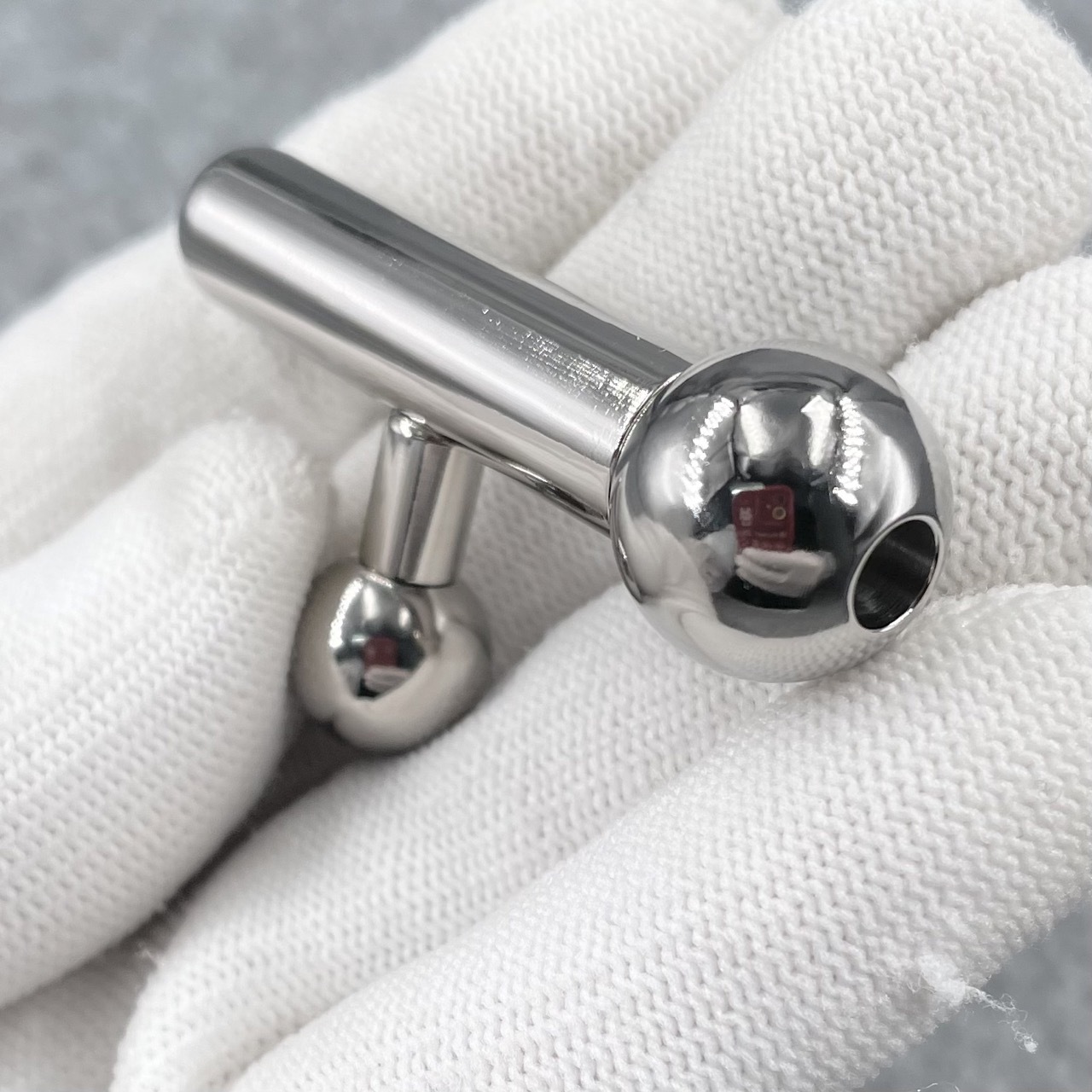 In Stock PA Gauge 6mm Titanium Prince Albert Wand PA#2A style