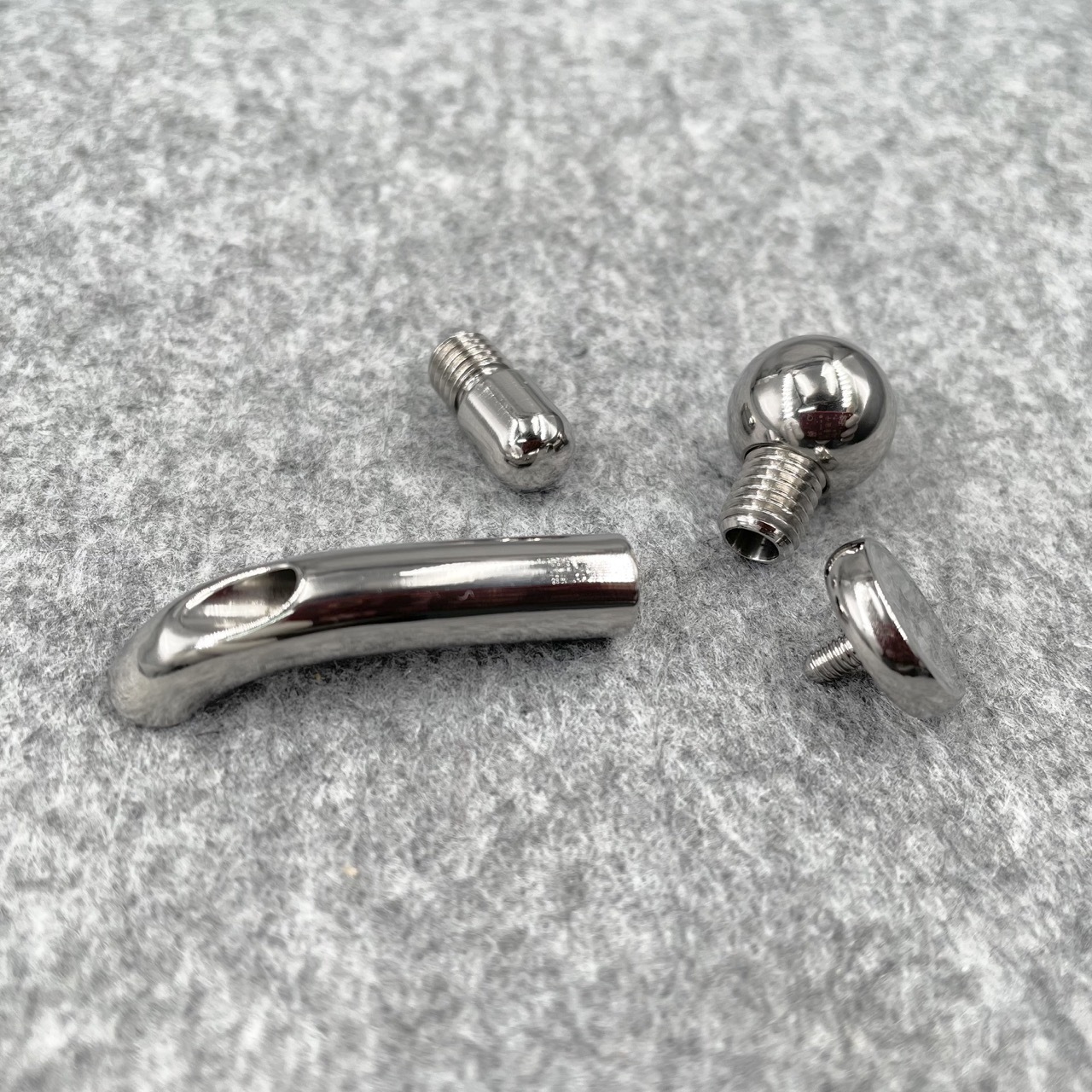 In Stock Gauge 8mm Titanium L Shape PA Wand