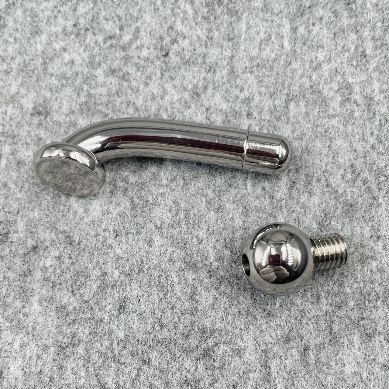 In Stock Gauge 8mm Titanium L Shape PA Wand