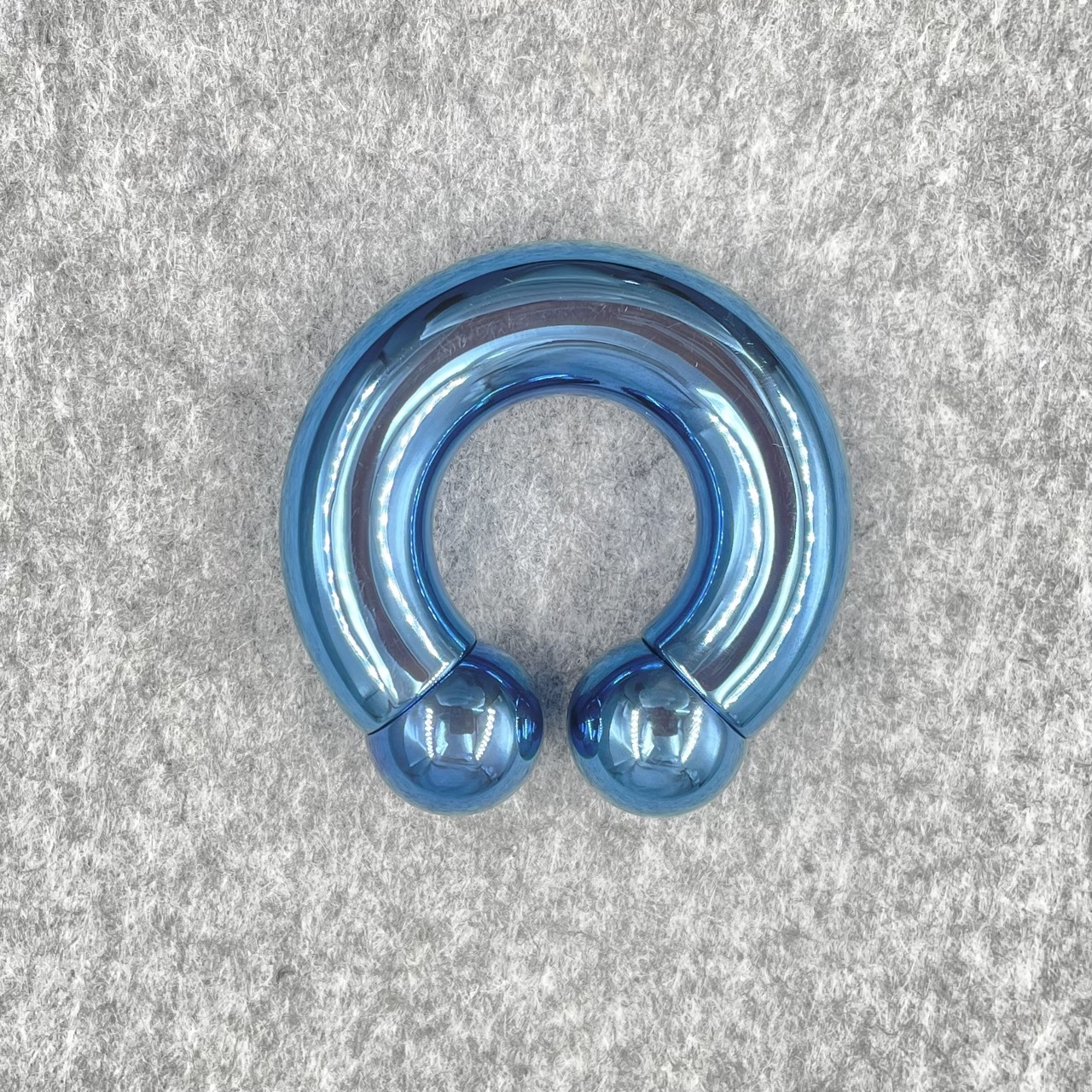 In Stock Ring Thickness 12mm Titanium Body Jewelry Circular Barbell