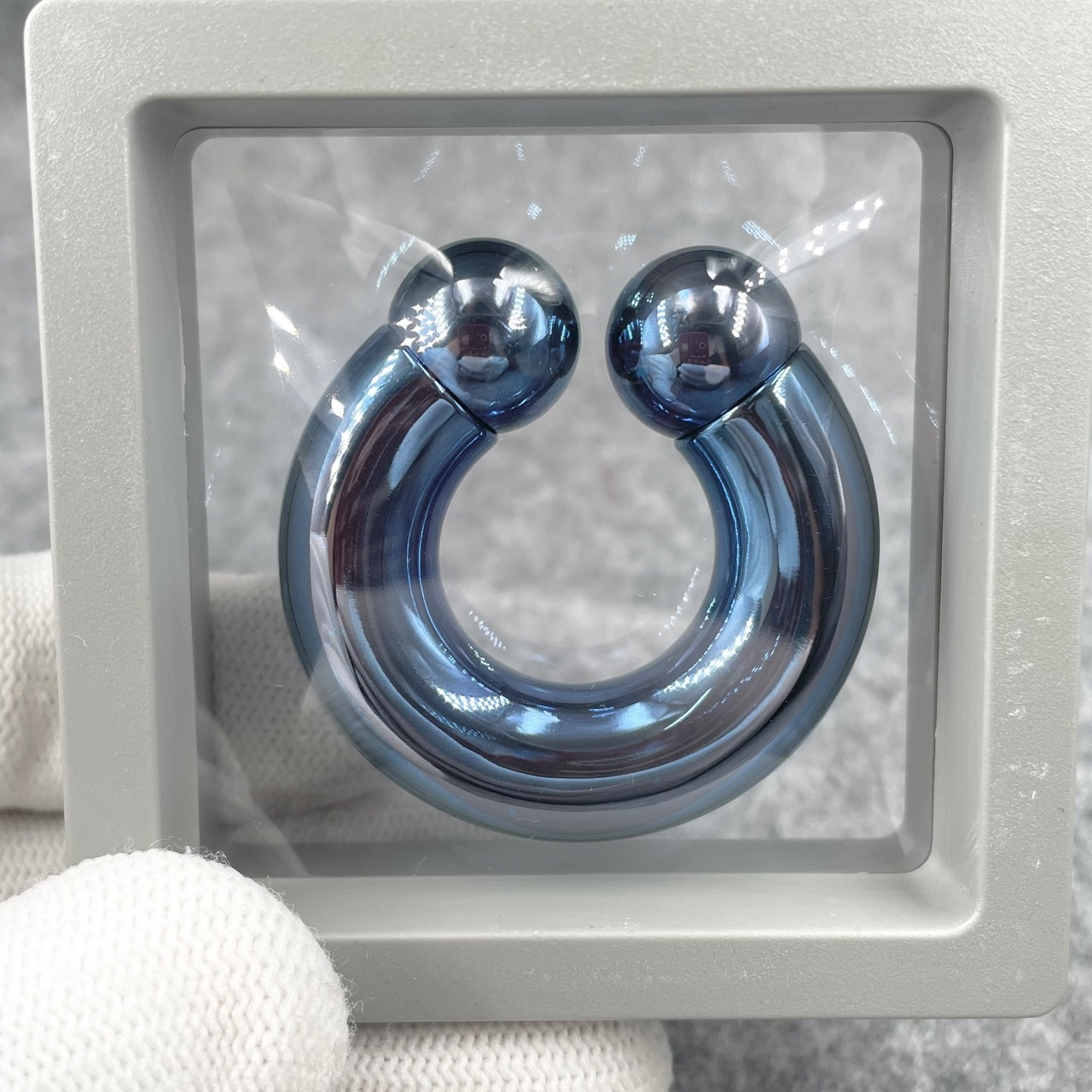 In Stock Ring Thickness 12mm Titanium Body Jewelry Circular Barbell