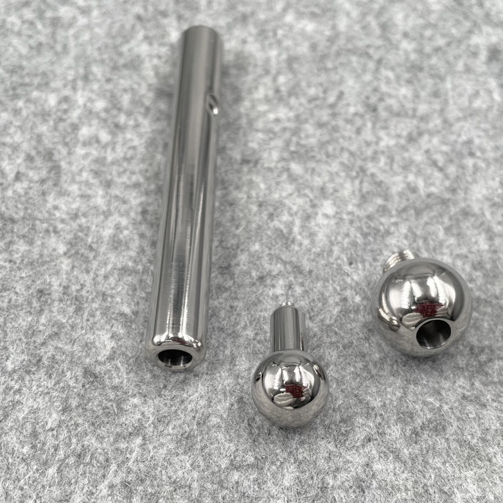 In Stock PA Gauge 6mm Titanium Prince Albert Wand PA#2A style
