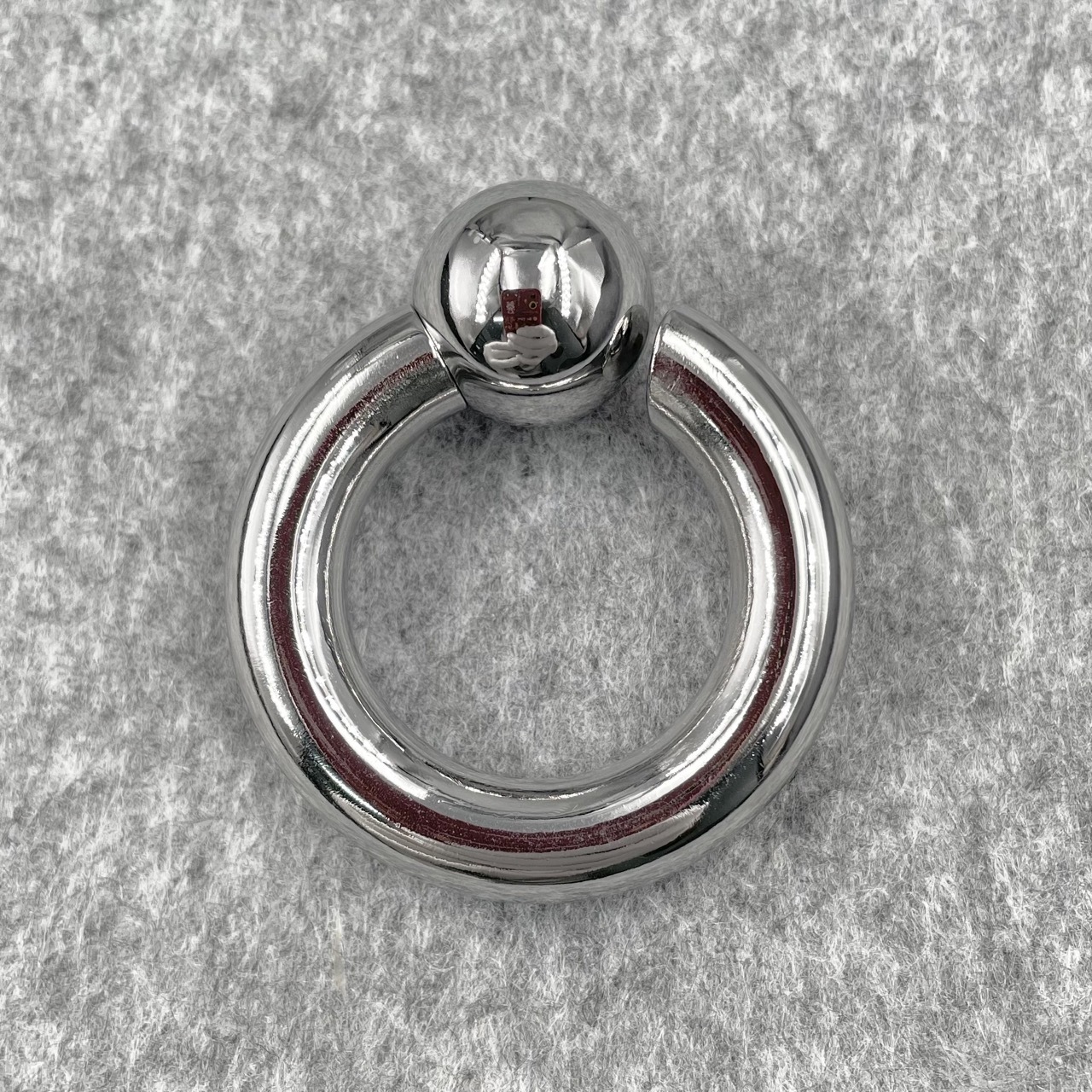 In Stock Gauge 8mm Ball Size 16mm Stainless Steel Screw On Captive Bead Ring