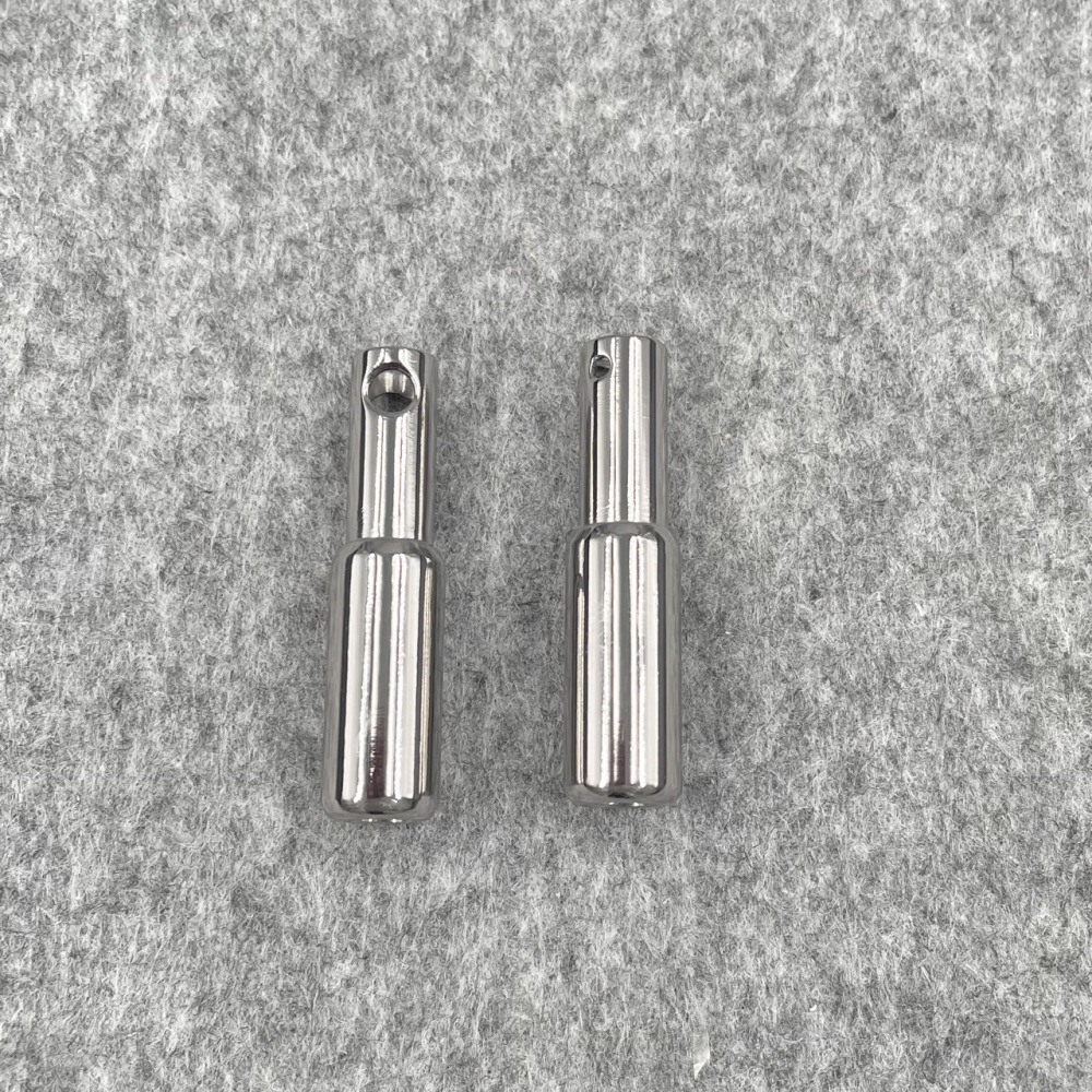 Titanium Urethral Sound TetherSpout  With Ball For Nom-Piercing Chastity