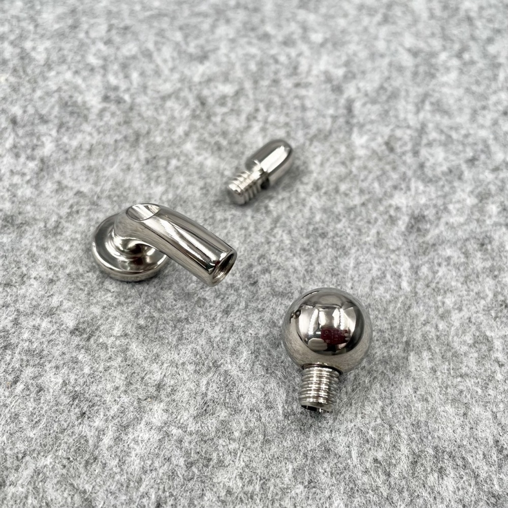 In Stock Gauge 7mm Titanium L Shape PA Wand