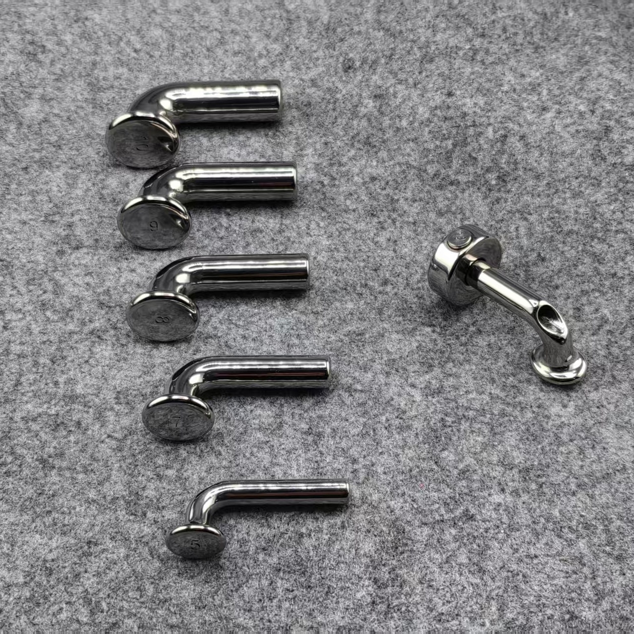 InStock Hollow L Shape PA Wand with Locking Ring