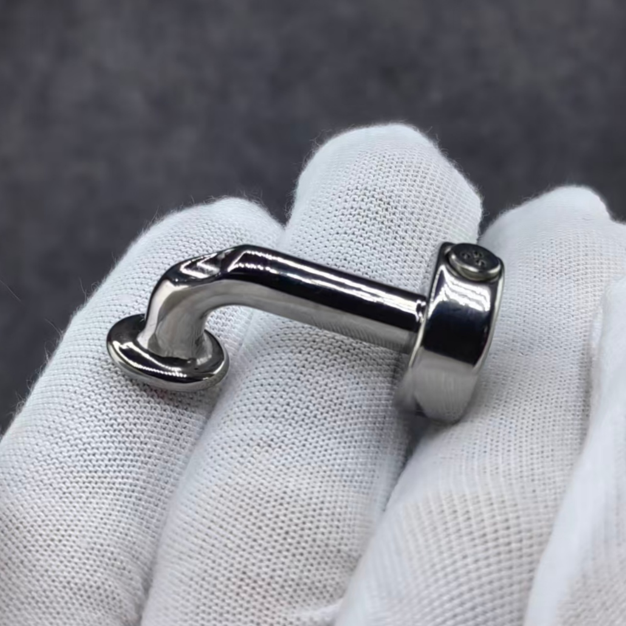 InStock Hollow L Shape PA Wand with Locking Ring