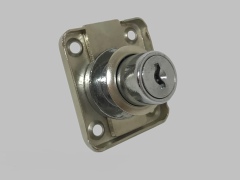 DRAWER LOCK WITH FIXED CYLINDER