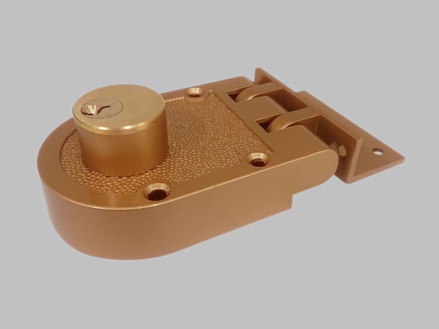 JIMMY PROOF RIM LOCK WITH DOUBLE