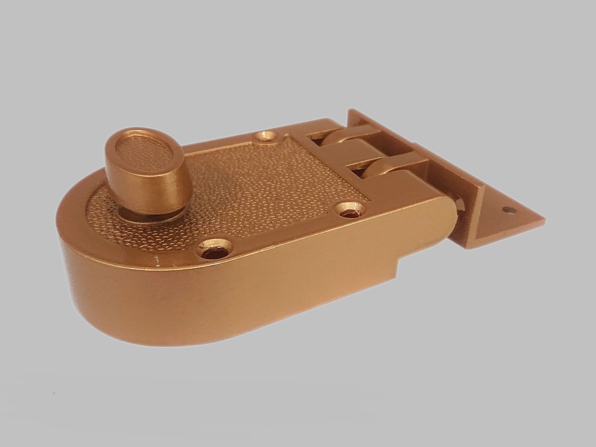 JIMMY PROOF RIM LOCK WITH SINGLE CYLINDER