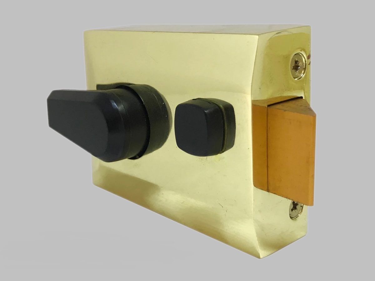 RIM NIGHT LATCH LOCK (LONG)