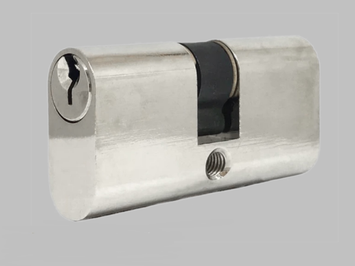 SMALL OVA BRASS LOCK CYLINDER