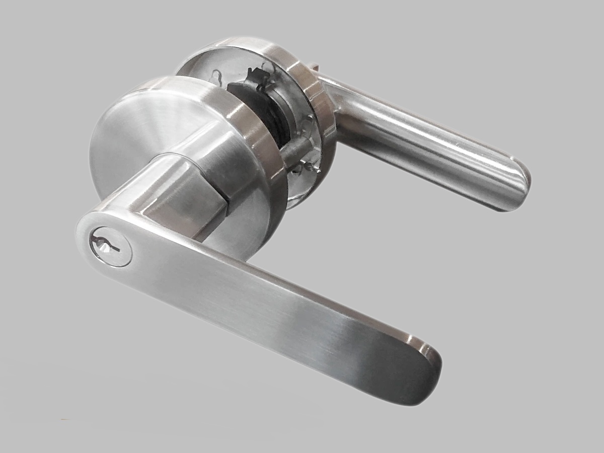 TUBULAR LEVER HANDLE (ENTRANCE USE)