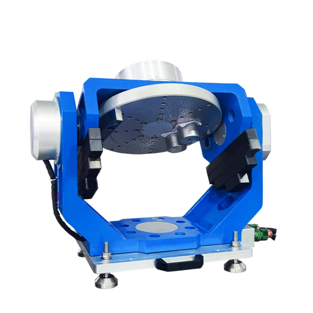 High-Precision Aerospace Simulation 2-Axle Turntable with Superduralumin Tabletop,Blueequator.ai