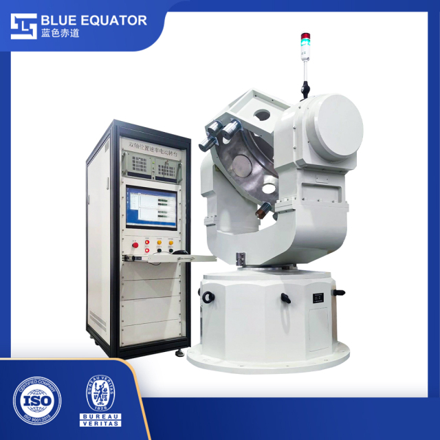High Precision Two-Axis U-O Type Test Turntable with Advanced Position, Rate, and Swing Control,Blueequator-ai.com,High Precision Two-Axis U-O Type Test Turntable with Advanced Position, Rate, and Swing Control