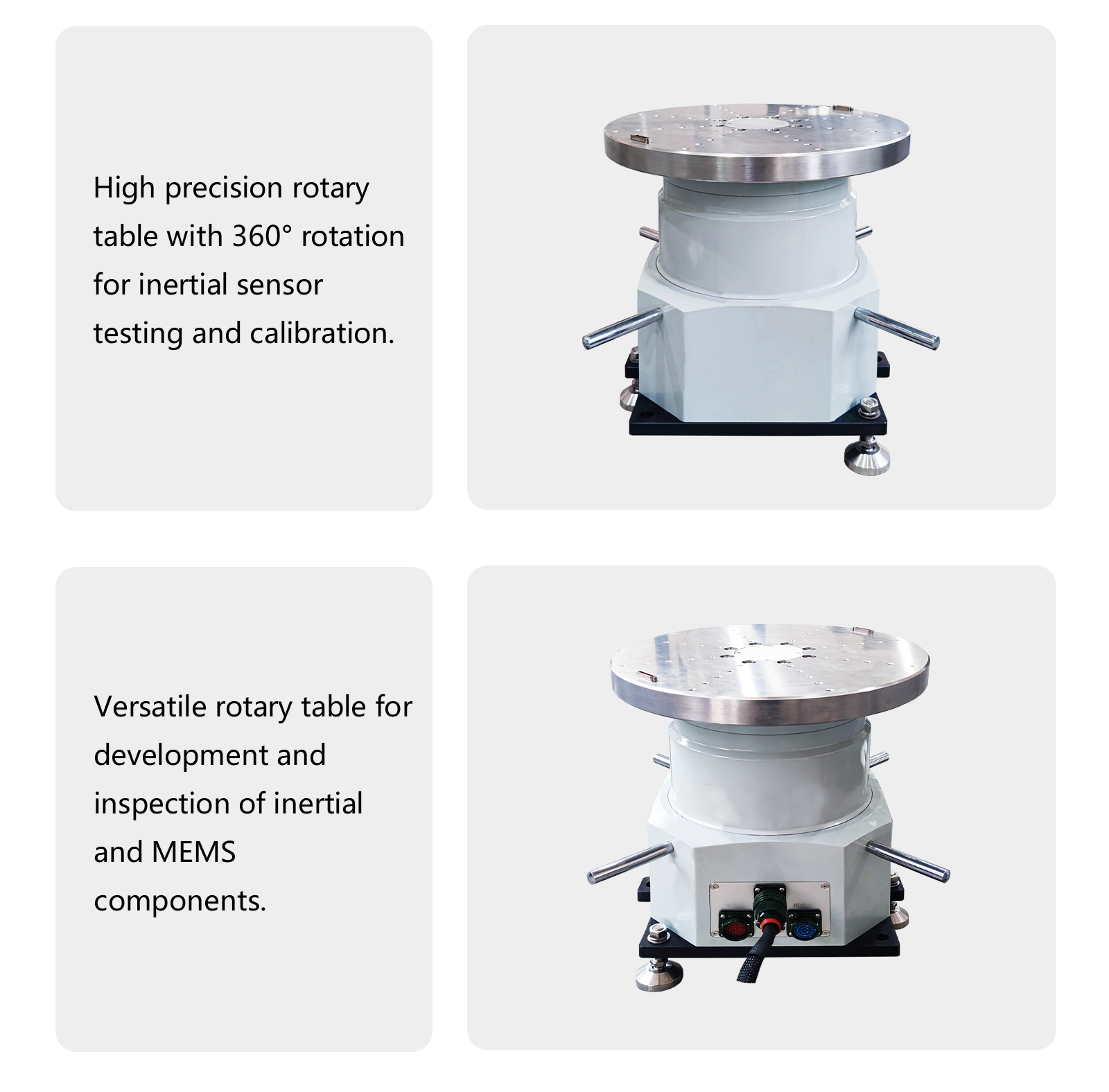 Rotating Testing Table High-Precision Single-Axis Inertial Navigation Test Rotary Table for ...