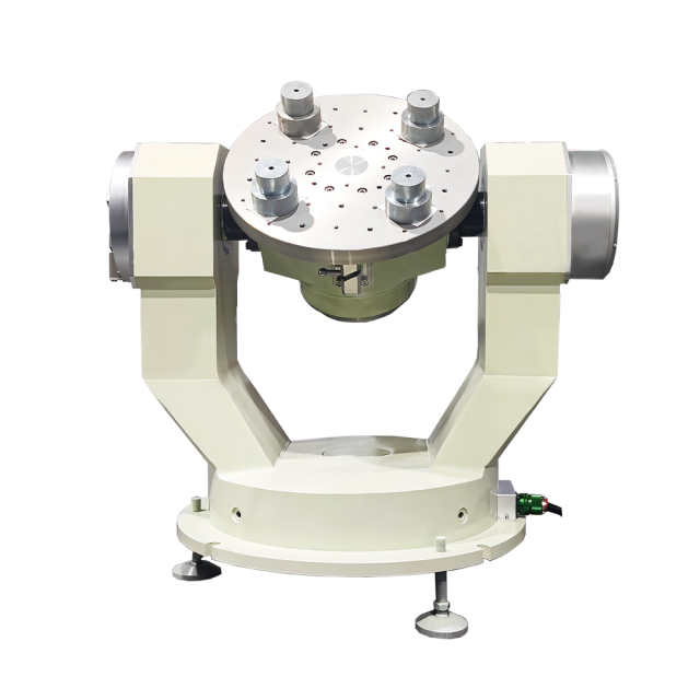 U-T Type High Precision Dual Axis Rotary Test Table | High Load Motion Control Table for Industrial & Scientific Testing,Blueequator-ai.com,U-T type automatic high load capacity and high precision motion control dual axis position Rotary test table
