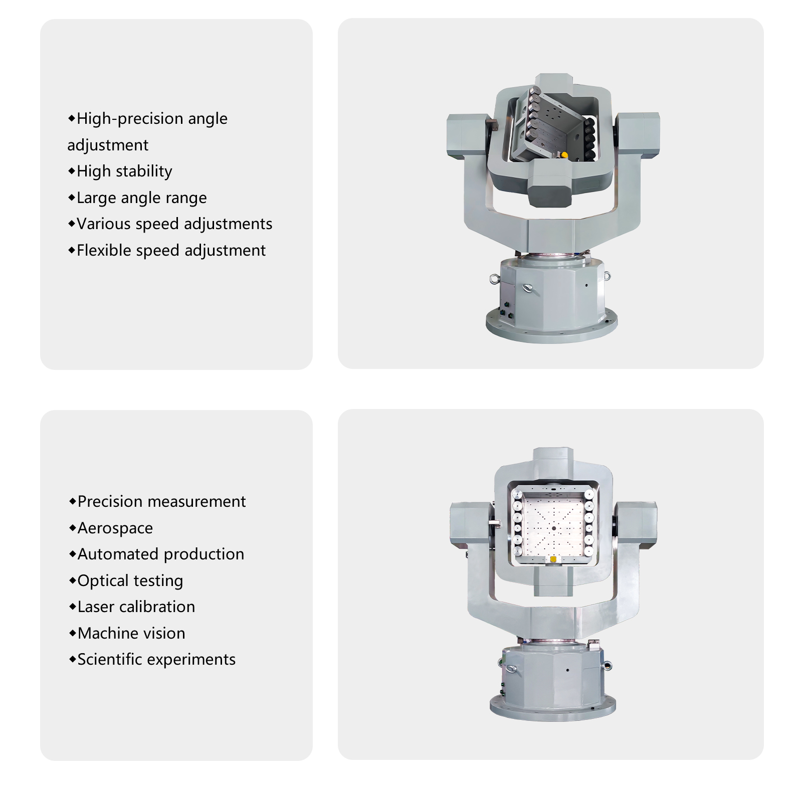 High-Precision 3-Axis Programmable Turntable for Precision Measurement ...
