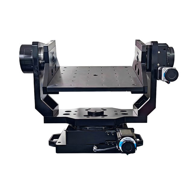 Dual-Axis Electric Turntable with Servo Control | High Precision & Fast Response for Research & Industrial Use,Blueequator-ai.com,High Precision Dual-Axis Electric Turntable for IMU Testing & Inclinometer Calibration