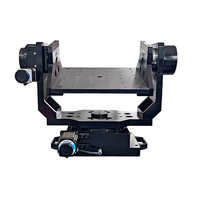 Dual-Axis Electric Turntable with Servo Control | High Precision & Fast Response for Research & Industrial Use,Blueequator-ai.com,High Precision Dual-Axis Electric Turntable for IMU Testing & Inclinometer Calibration
