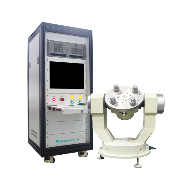 Dual-Axis Turntable for Optical Measurement & Aerospace – Ideal Tool for Engineers to Achieve High-Precision Sensor Calibration,Blueequator-ai.com,High-Precision Automated Dual-Axis Positioning Turntable for INS & IMU Calibration