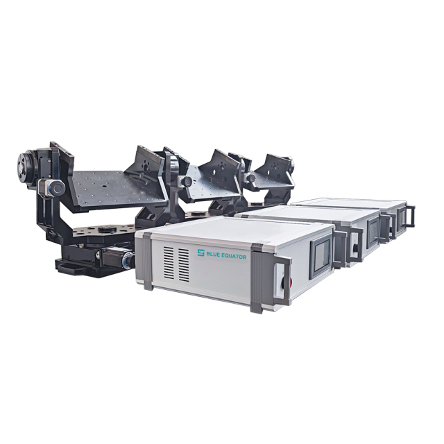 Dual-Axis Electric Turntable with Servo Control | High Precision & Fast Response for Research & Industrial Use,Blueequator-ai.com,High Precision Dual-Axis Electric Turntable for IMU Testing & Inclinometer Calibration
