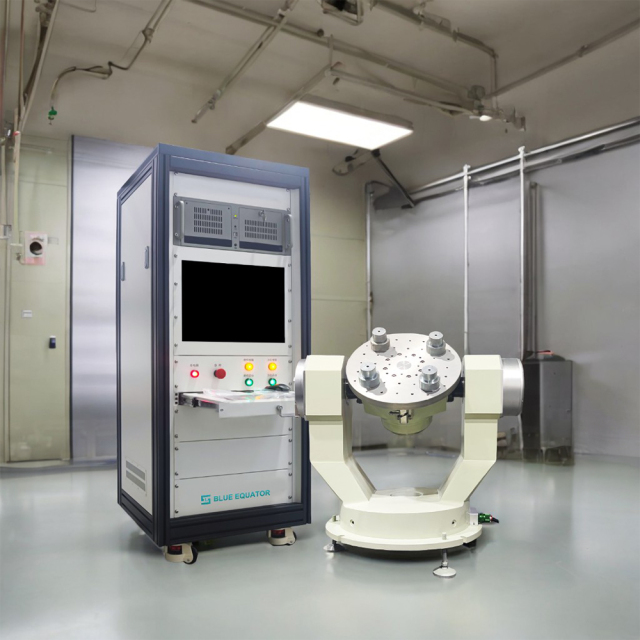 Dual-Axis Turntable for Optical Measurement & Aerospace – Ideal Tool for Engineers to Achieve High-Precision Sensor Calibration,Blueequator-ai.com,High-Precision Automated Dual-Axis Positioning Turntable for INS & IMU Calibration