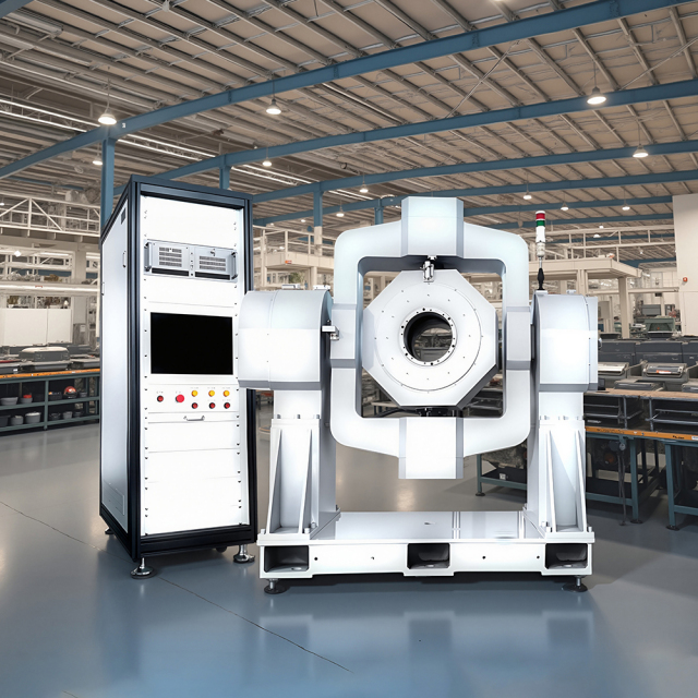 High-Precision 3-Axis Simulation Rotary Table | Unlimited Rotation for Dynamic Testing & Calibration,Blueequator-ai.com,High-Precision Full-Range Three-Axis Simulation Rotary Table for Dynamic Testing