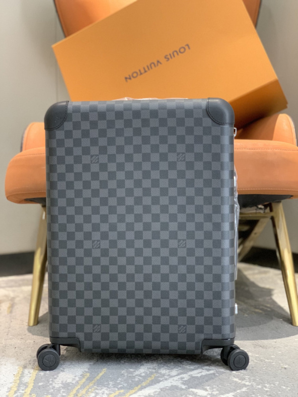 LV/路易威登2023新款男士老花HORIZON 55厘米四轮拉杆箱 【55cm 高货 对版箱】 HORIZON 四轮拉杆箱女士