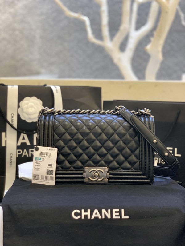 香奈儿CHANEL女包包原厂皮 Bag 67086 leboy-经典辣妈款 羊皮