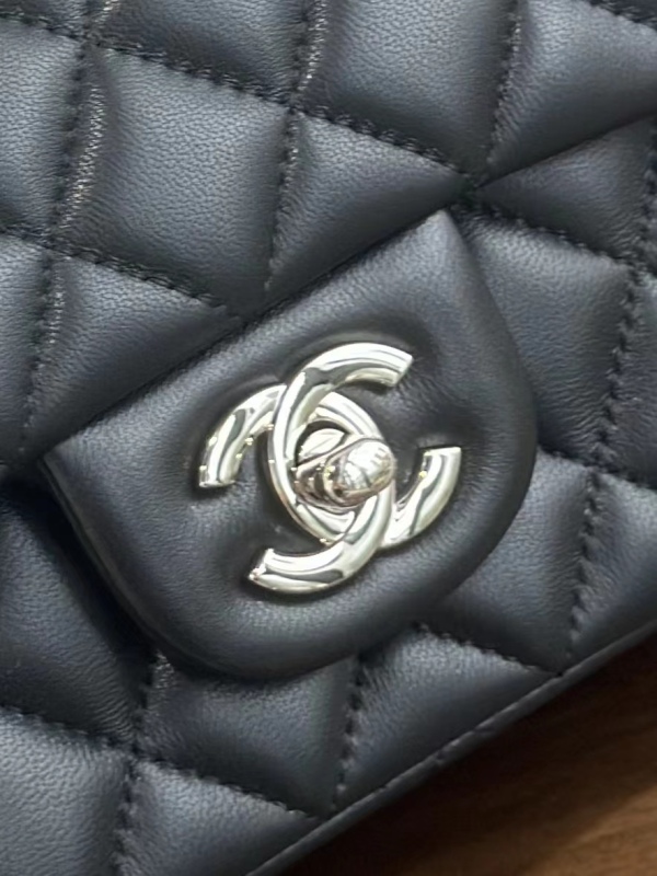 香奈儿CHANEL女包包原厂皮 CF 1119系列 欧洲原厂Haas特供进口羊皮  链条包 单肩斜挎包 口盖包女包包