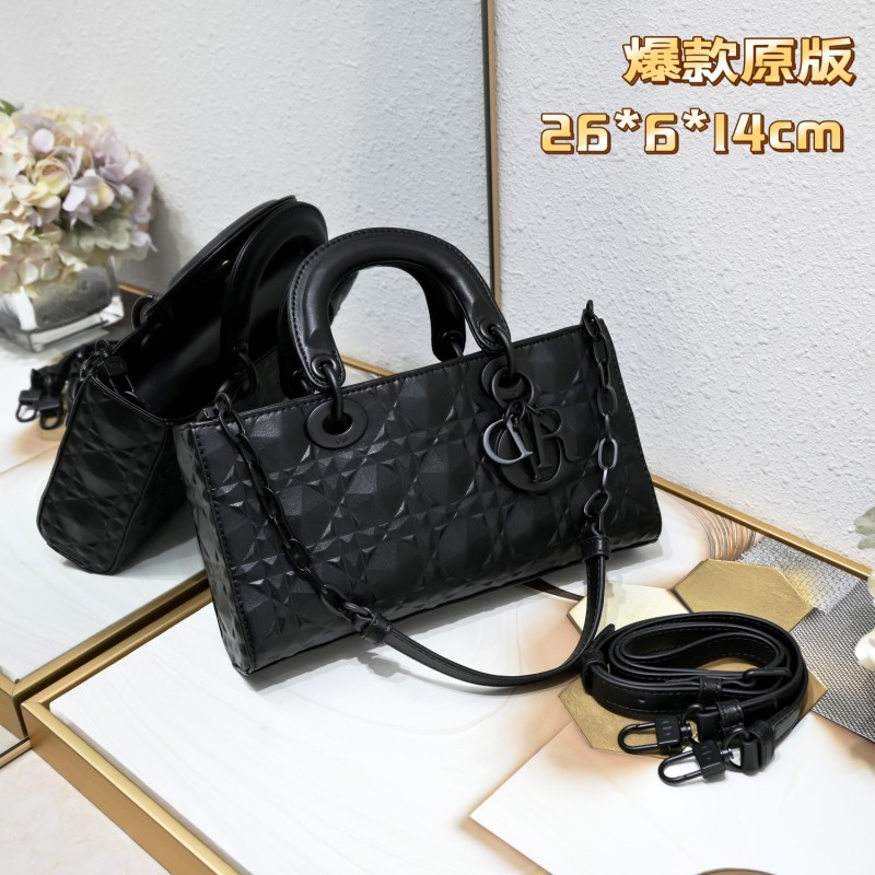 DIOR迪奥 新款手袋 女包【 Lady Dior Mini横款26cm】 Lady 手袋女包