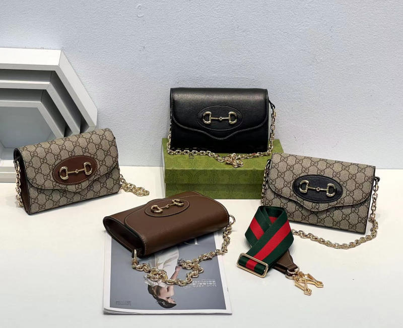 古驰GUCCI古奇女包724713 GUCCI Box Horsebit1955迷你斜挎包18cm