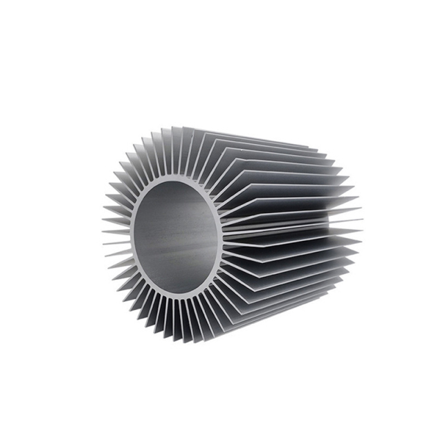 extruded LED Heat sink from best heat sink manufacturer Gleemax Aluminum