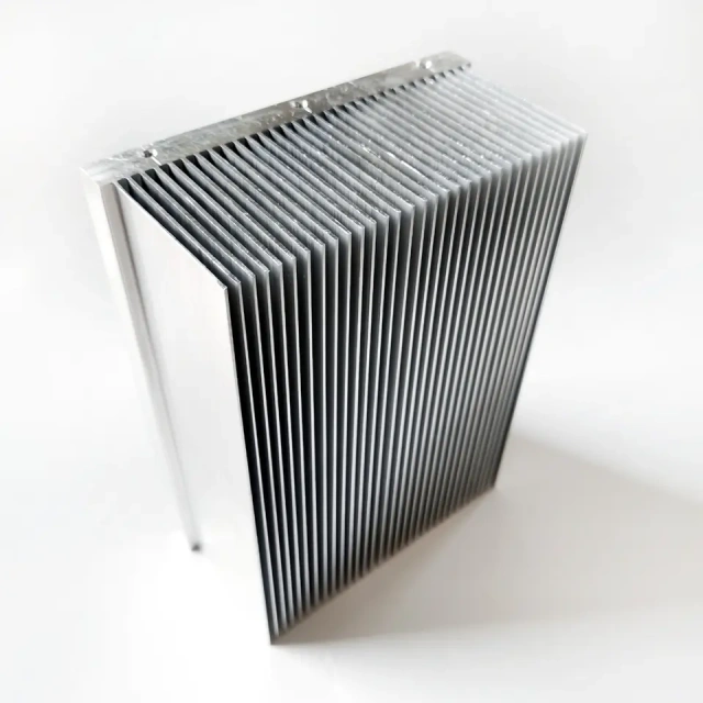 heat sink with fins for electronics parts with direct factory price from Gleemax Aluminum